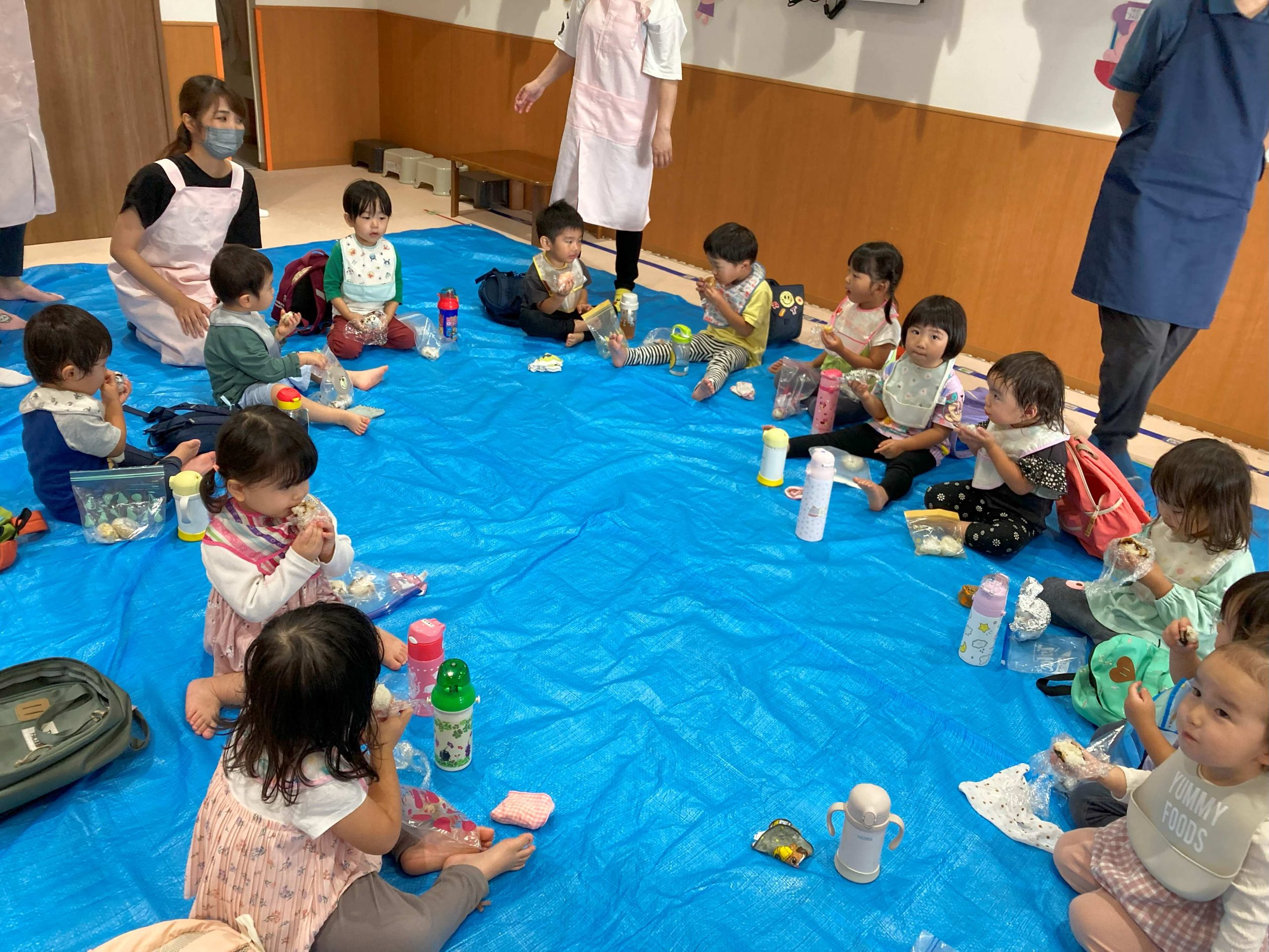 うさぎ組　秋の遠足🍙